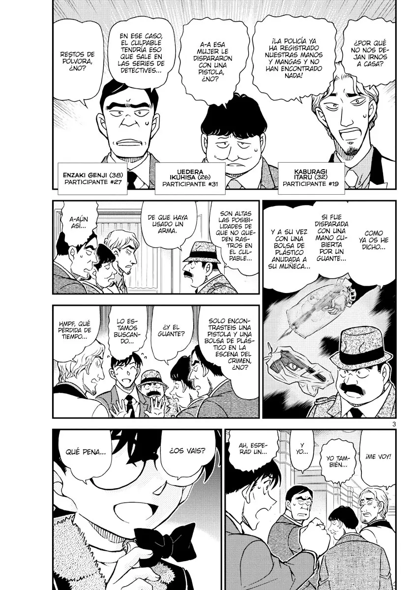 Detective Conan capítulo 1087 página 3