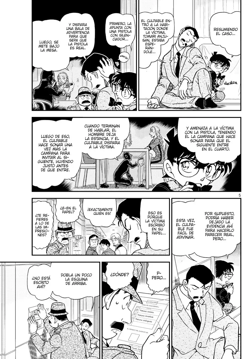 Detective Conan capítulo 1087 página 5