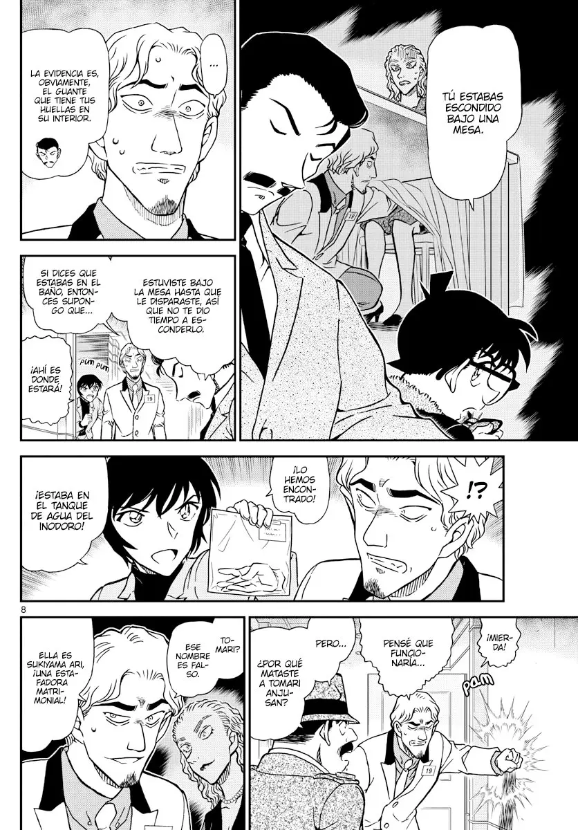 Detective Conan capítulo 1087 página 8