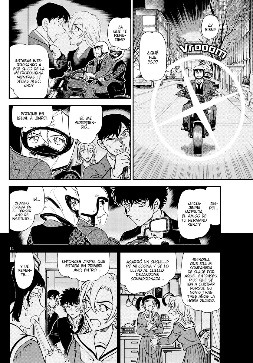 Detective Conan capítulo 1087 página 14