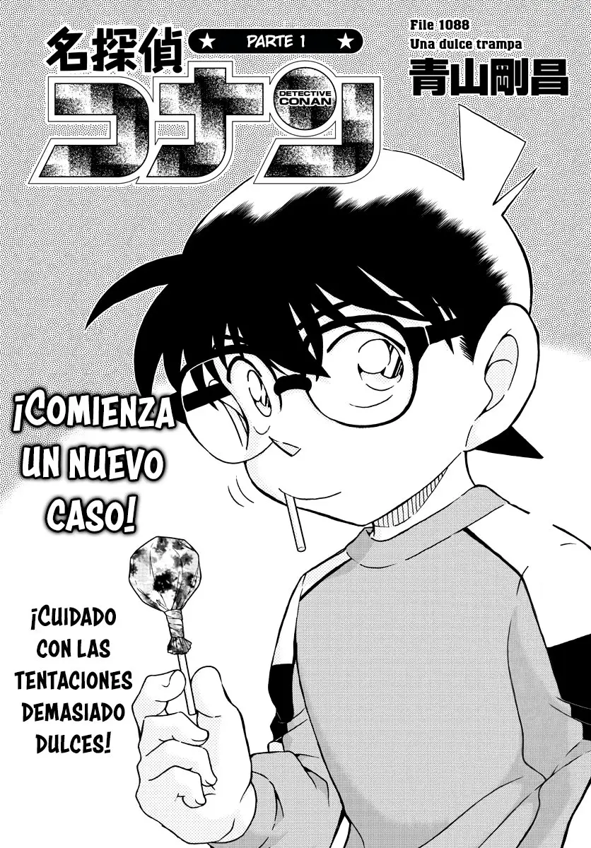 Detective Conan capítulo 1088 página 1