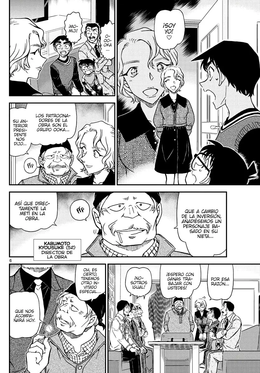 Detective Conan capítulo 1088 página 6