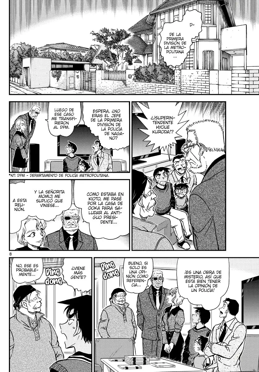 Detective Conan capítulo 1088 página 8