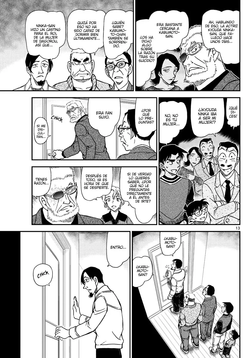 Detective Conan capítulo 1088 página 13