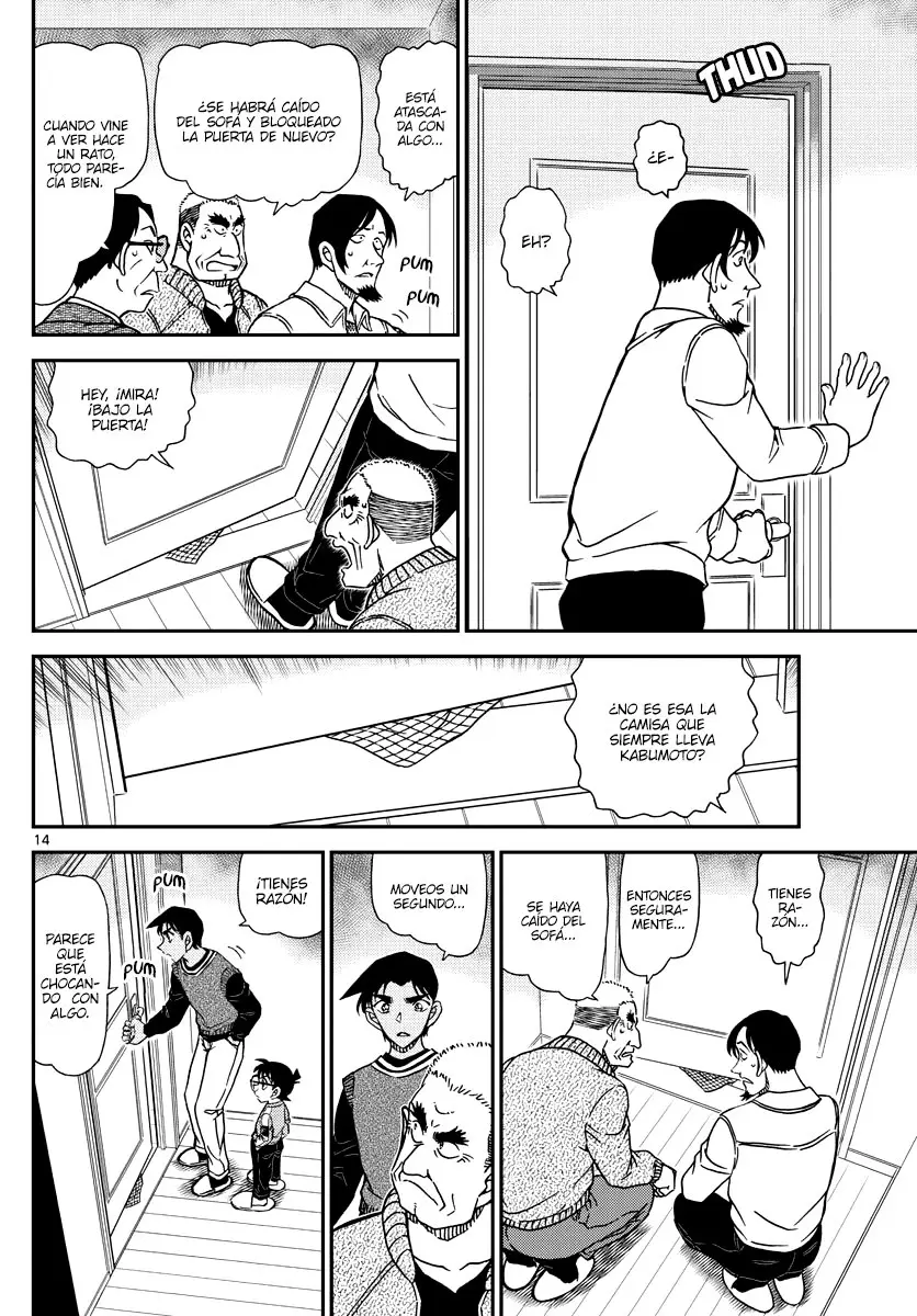 Detective Conan capítulo 1088 página 14