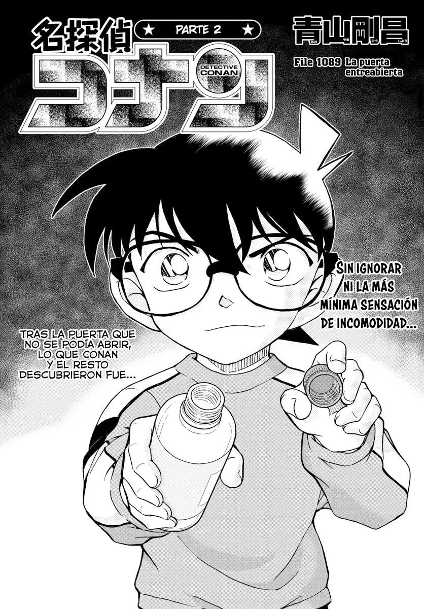 Detective Conan capítulo 1089 página 1