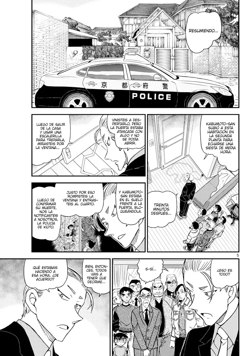 Detective Conan capítulo 1089 página 5