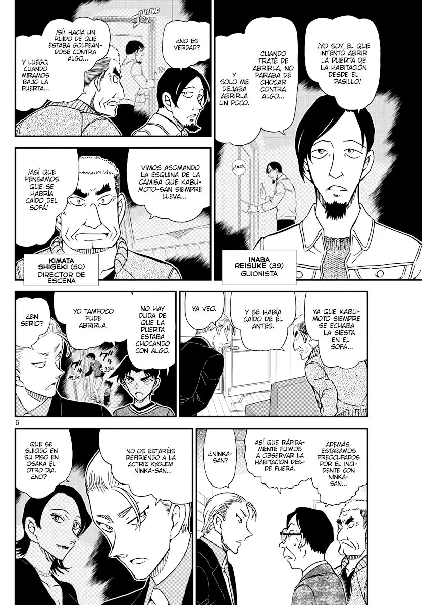 Detective Conan capítulo 1089 página 6
