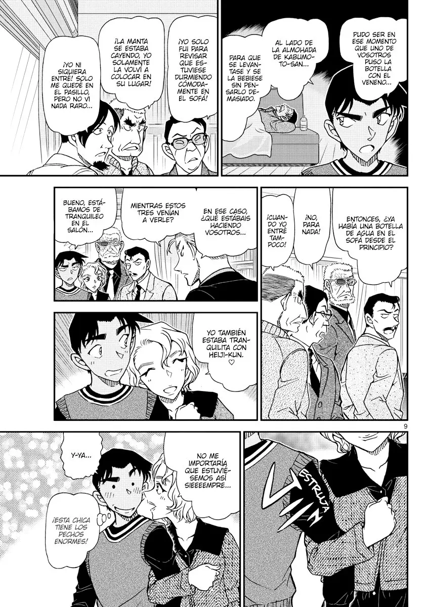 Detective Conan capítulo 1089 página 9