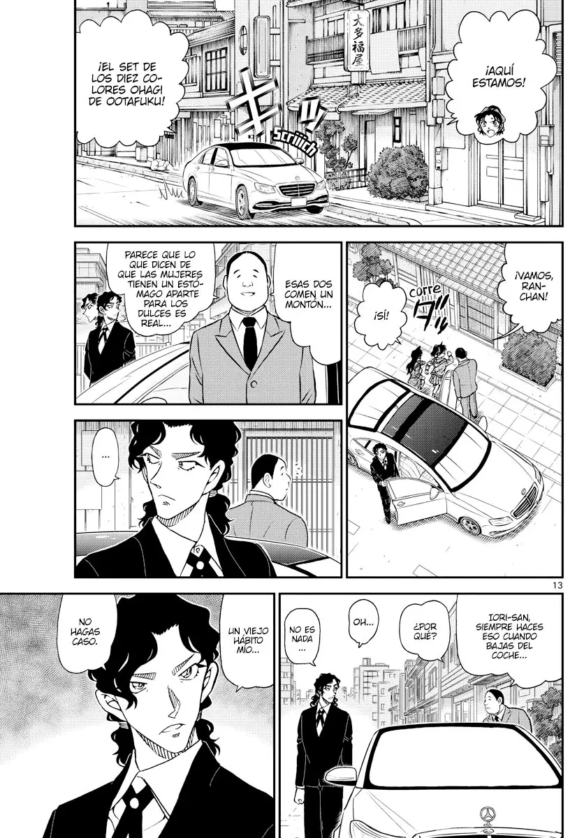 Detective Conan capítulo 1089 página 13