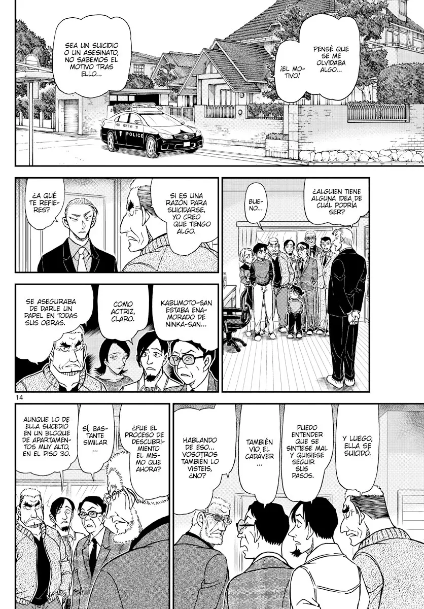 Detective Conan capítulo 1089 página 14