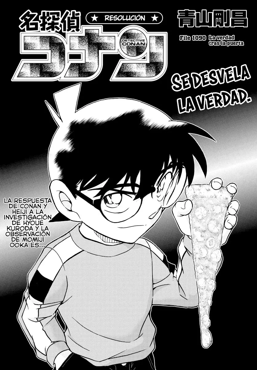 Detective Conan capítulo 1090 página 1