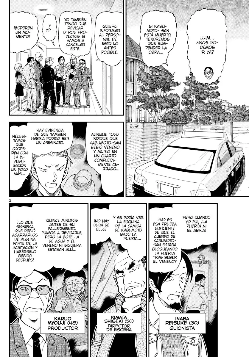 Detective Conan capítulo 1090 página 2
