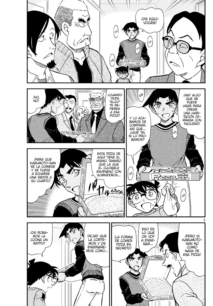 Detective Conan capítulo 1090 página 3