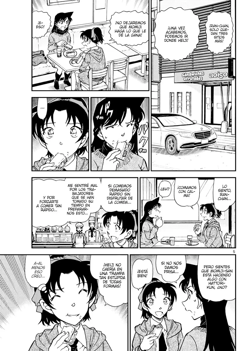 Detective Conan capítulo 1090 página 5
