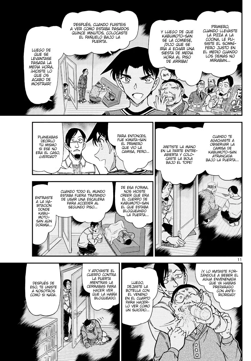 Detective Conan capítulo 1090 página 11