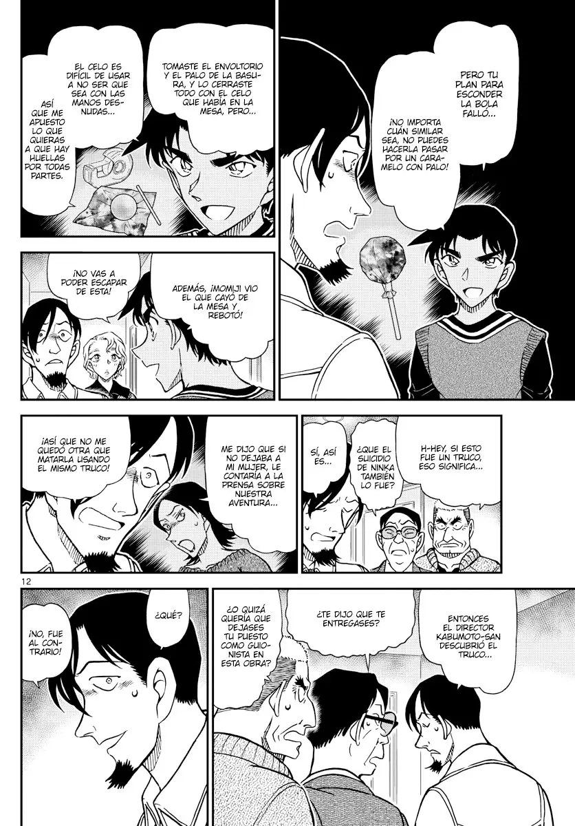 Detective Conan capítulo 1090 página 12