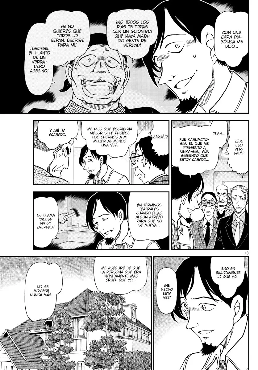 Detective Conan capítulo 1090 página 13