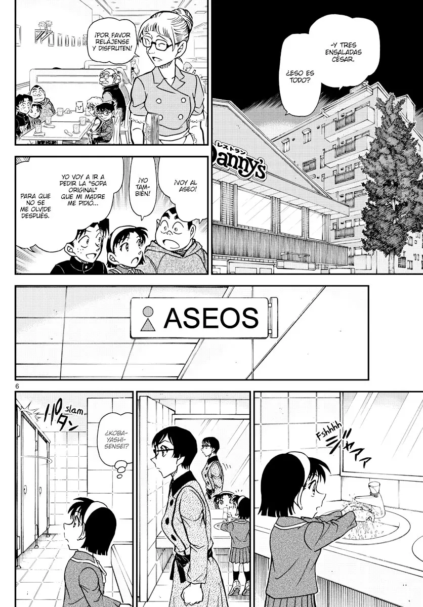 Detective Conan capítulo 1091 página 6