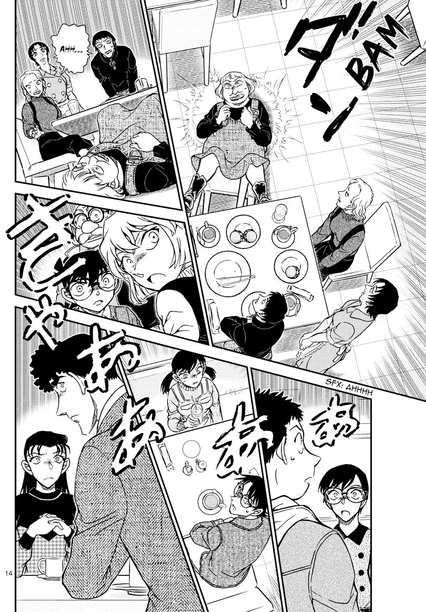 Detective Conan capítulo 1091 página 14