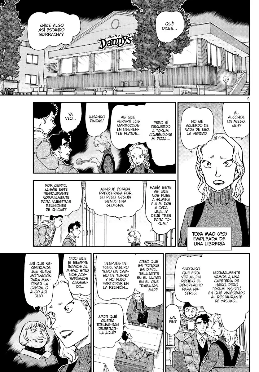Detective Conan capítulo 1092 página 9