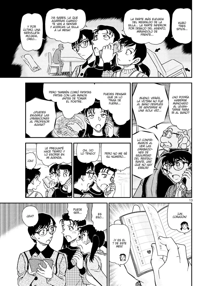 Detective Conan capítulo 1092 página 13