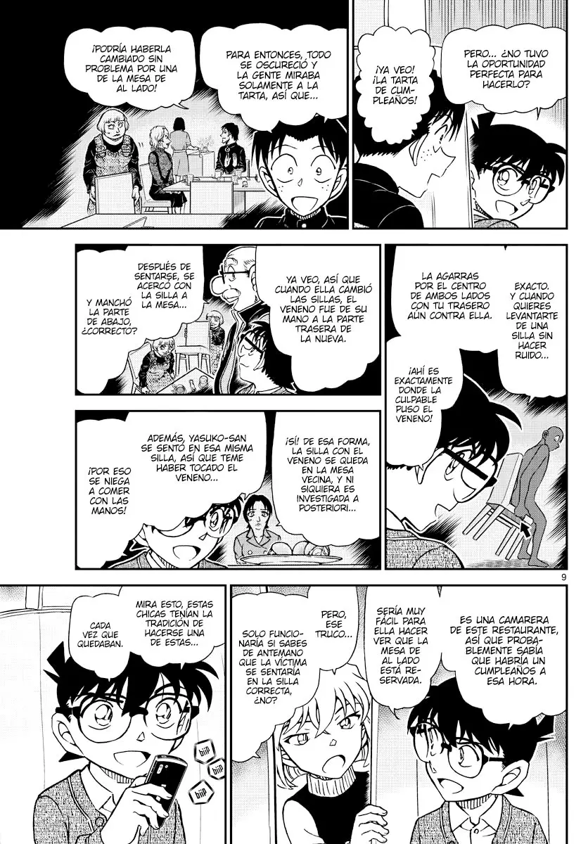 Detective Conan capítulo 1093 página 9