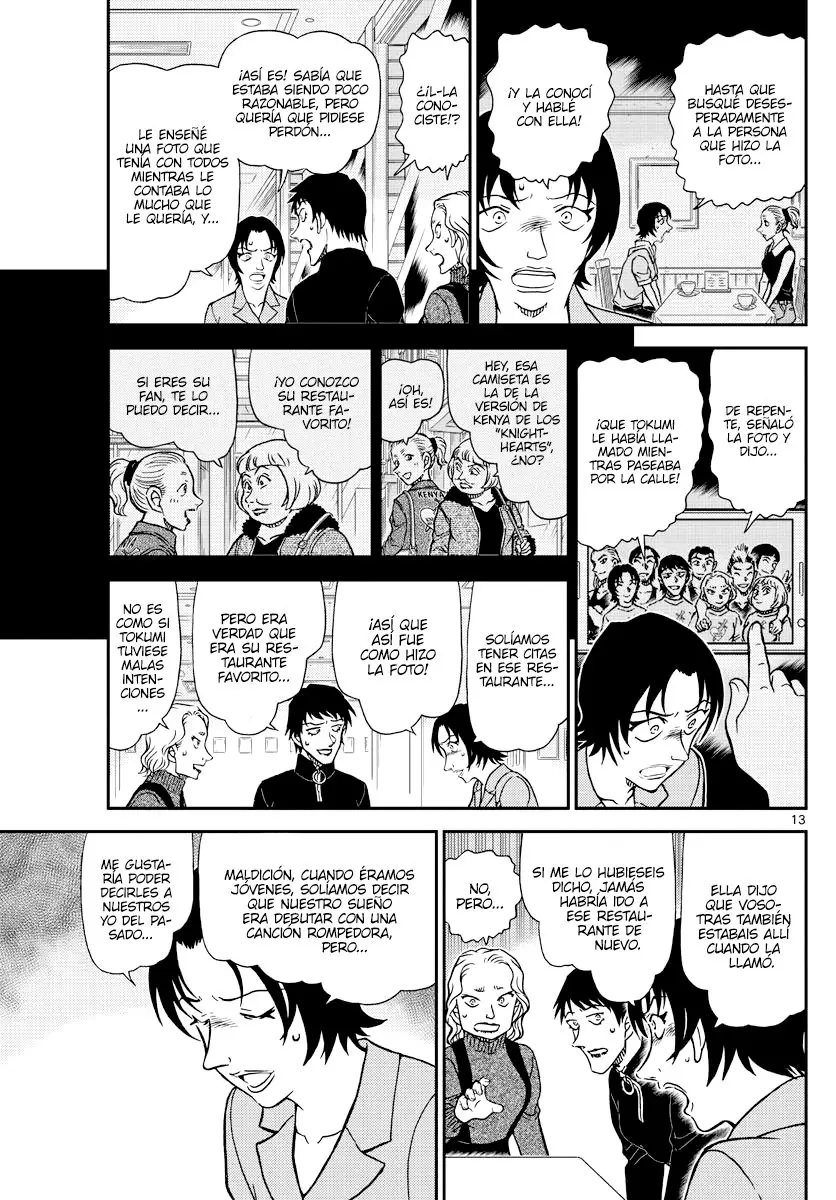 Detective Conan capítulo 1093 página 13