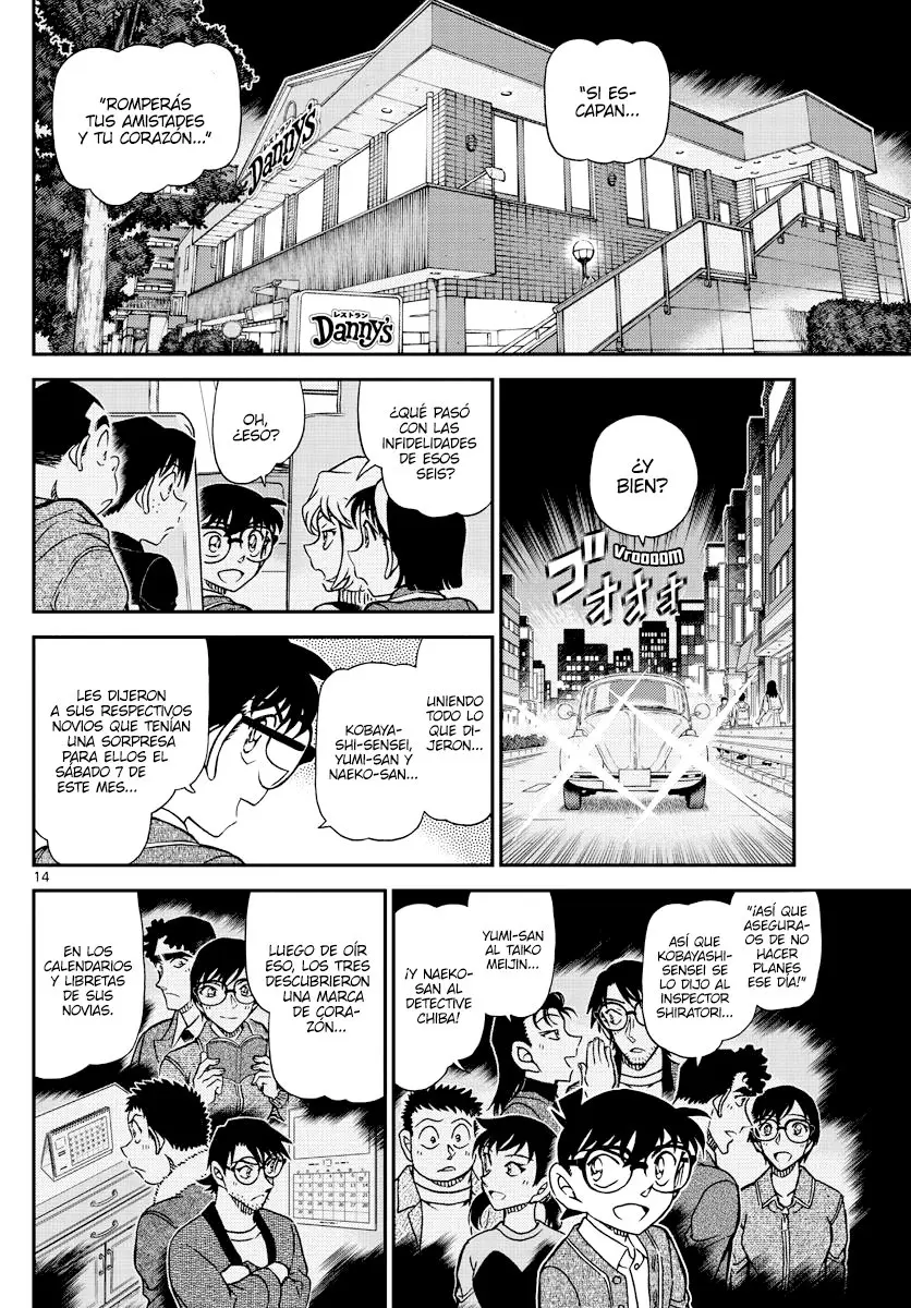Detective Conan capítulo 1093 página 14
