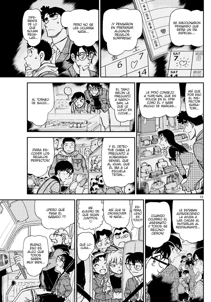 Detective Conan capítulo 1093 página 15