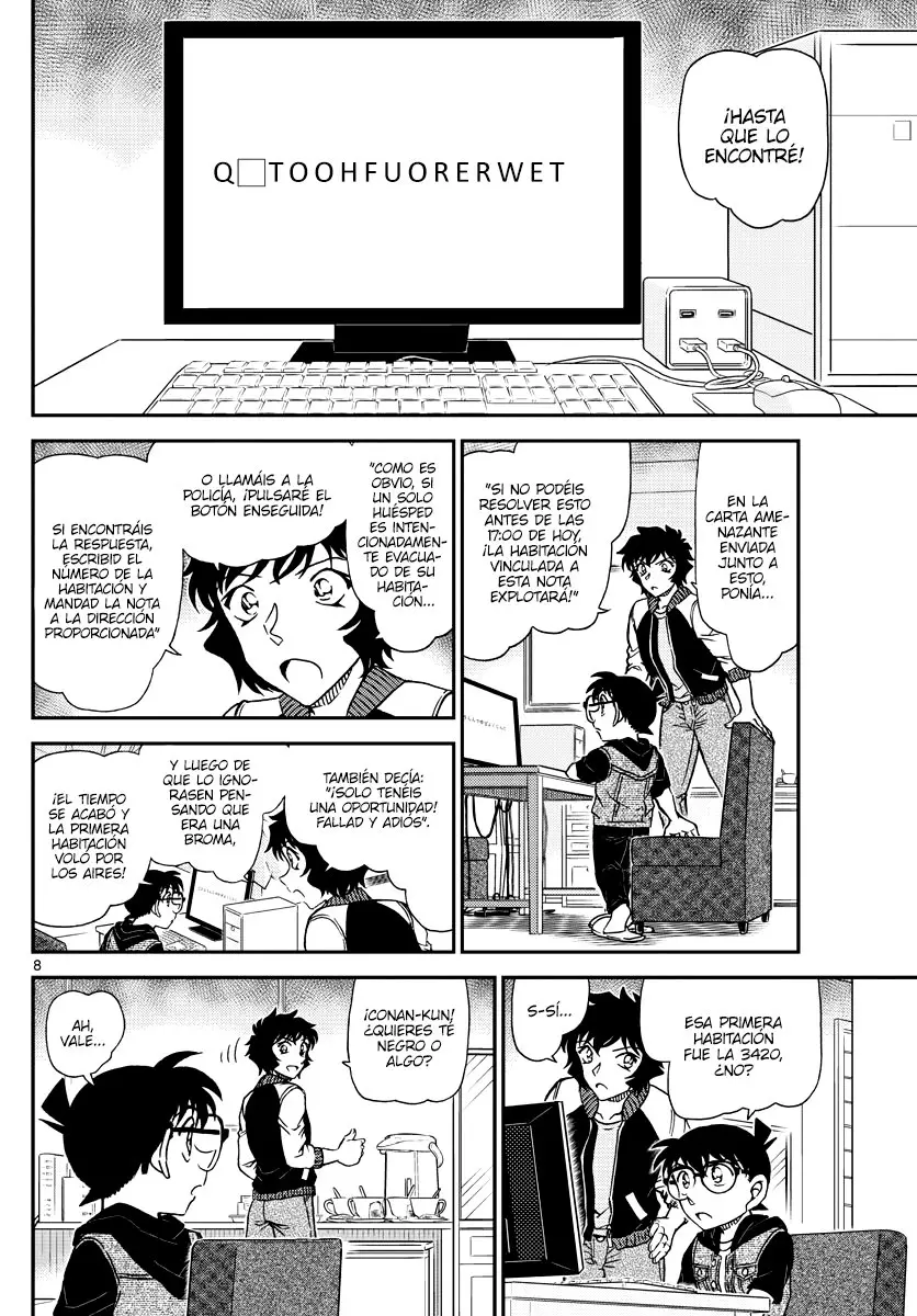 Detective Conan capítulo 1094 página 8
