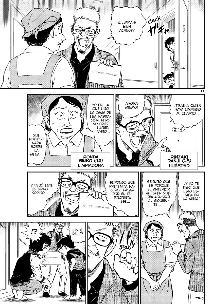 Detective Conan capítulo 1094 página 11