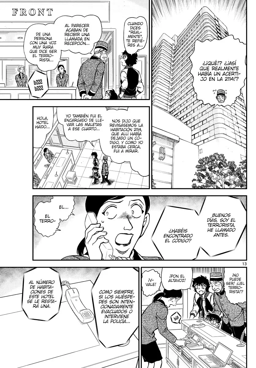 Detective Conan capítulo 1094 página 13