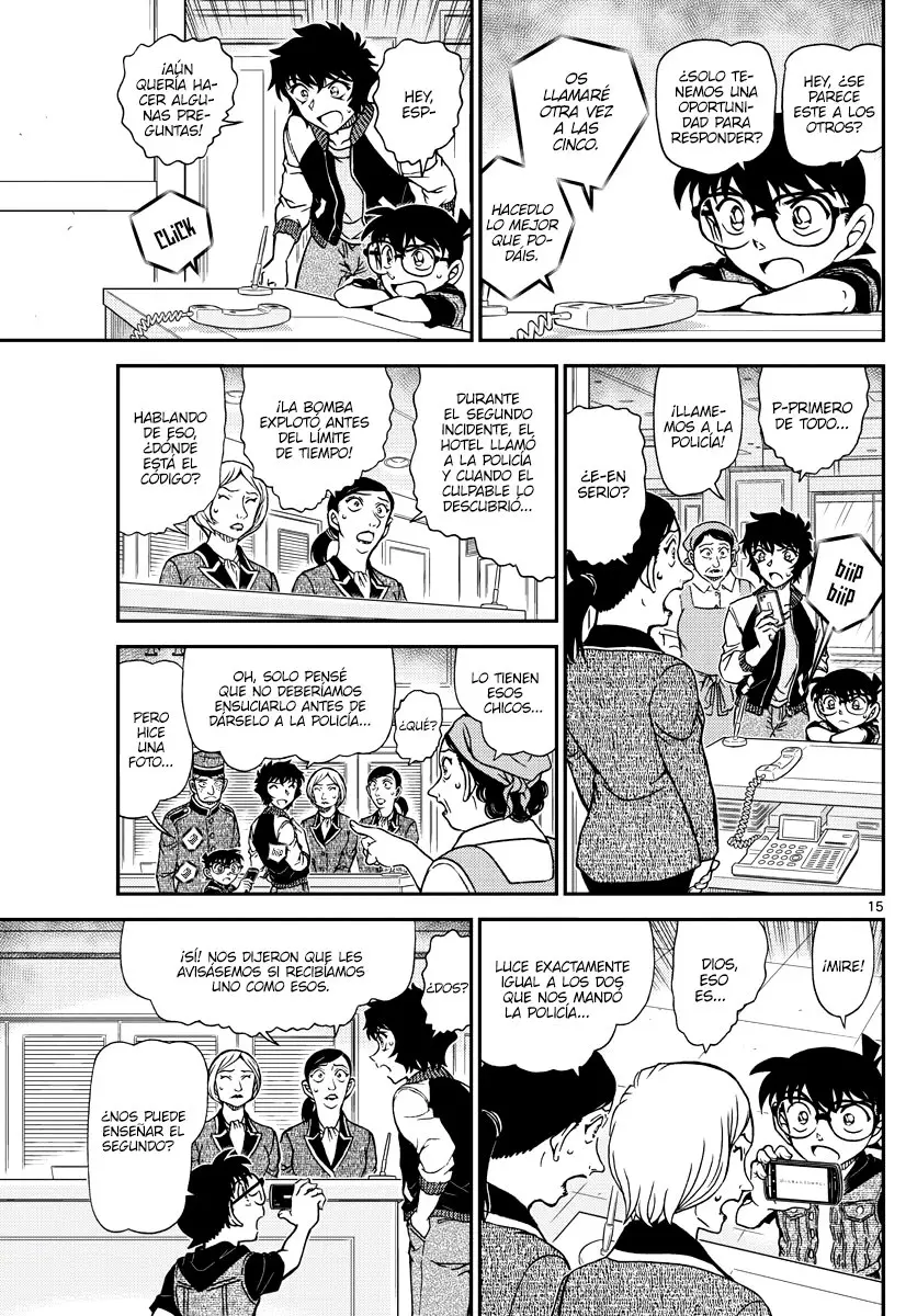 Detective Conan capítulo 1094 página 15