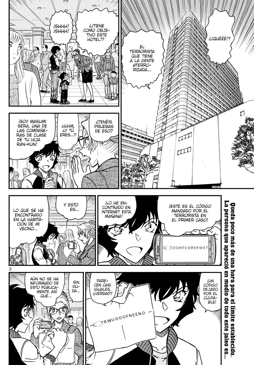 Detective Conan capítulo 1095 página 2