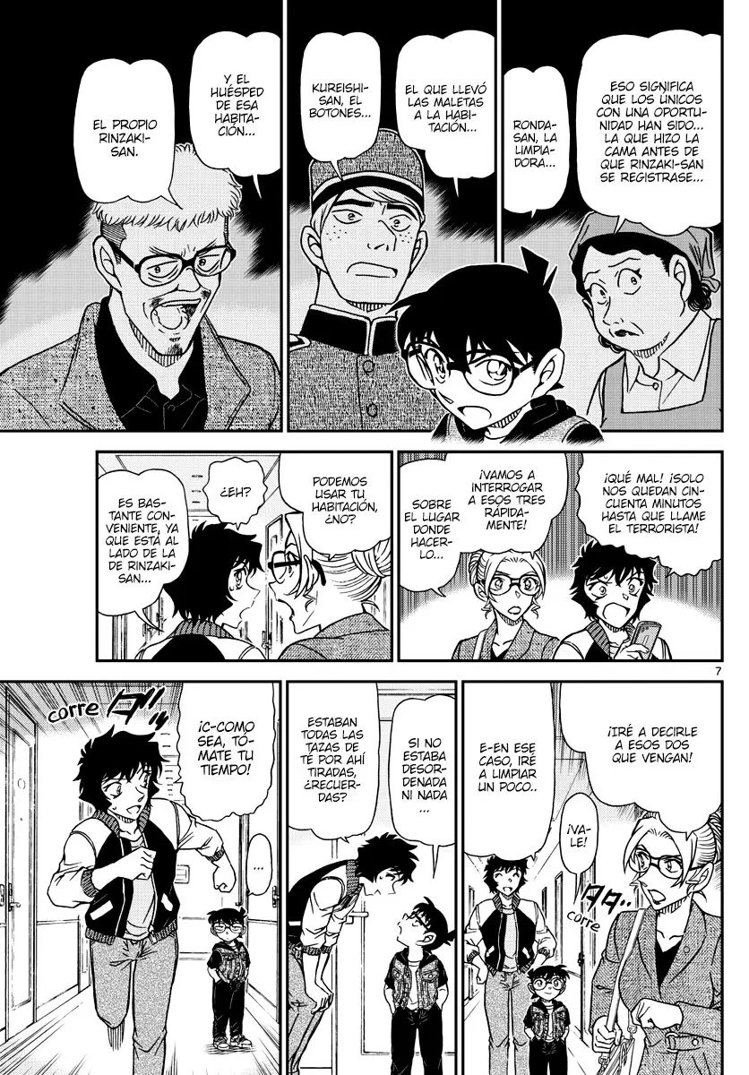 Detective Conan capítulo 1095 página 7