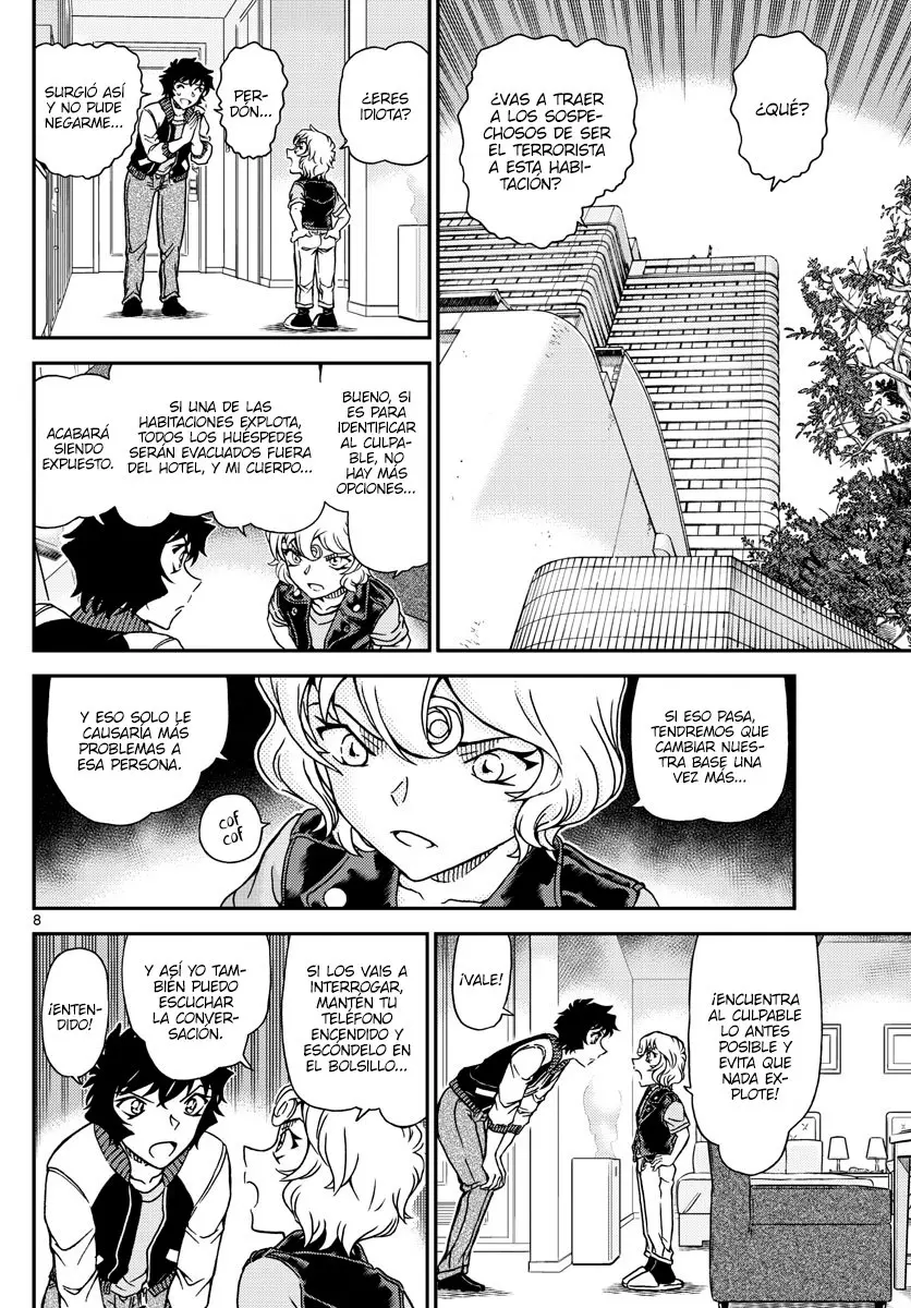 Detective Conan capítulo 1095 página 8