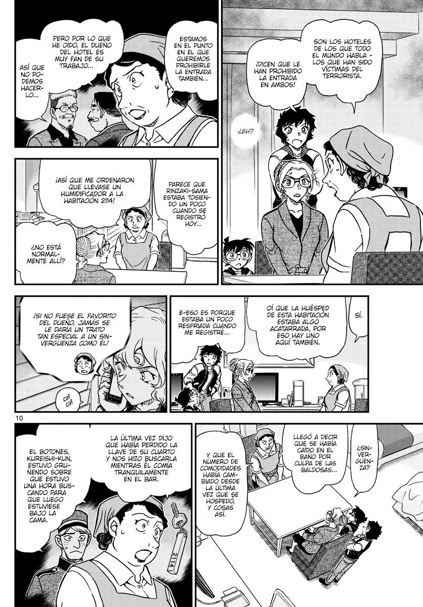 Detective Conan capítulo 1095 página 10
