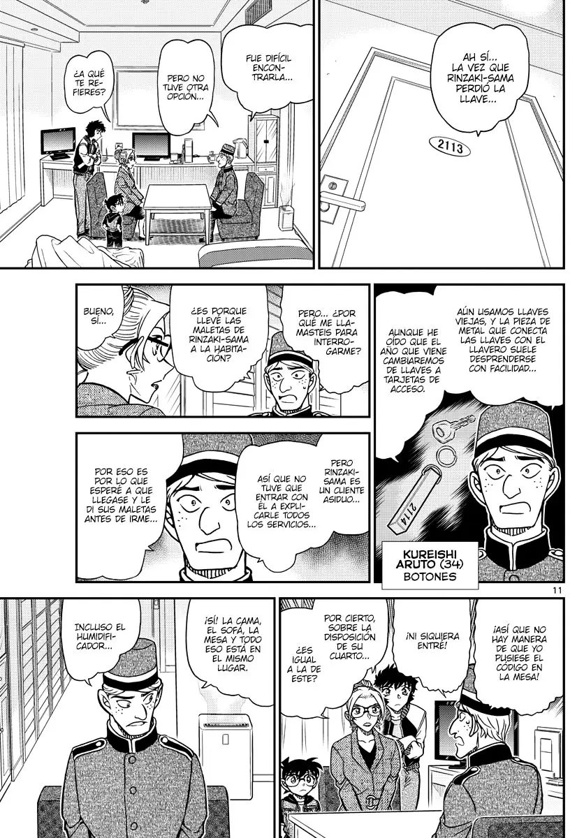 Detective Conan capítulo 1095 página 11