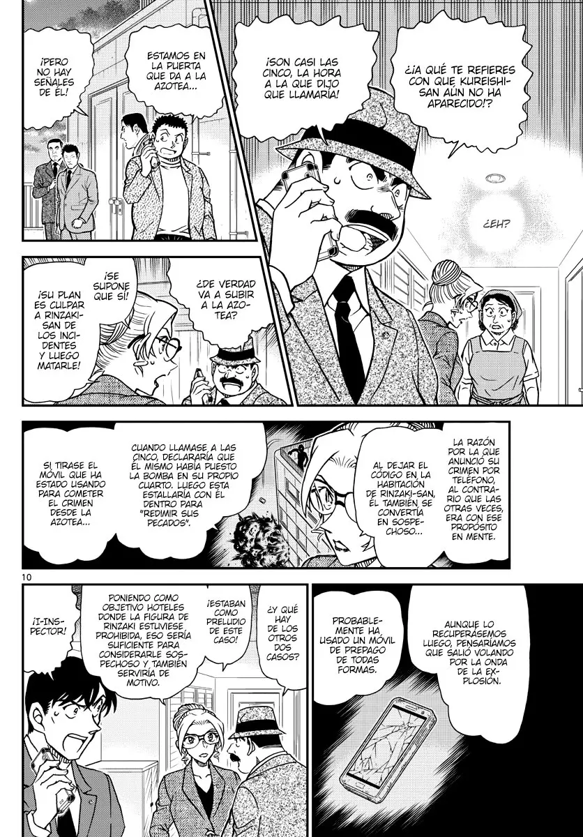 Detective Conan capítulo 1096 página 10