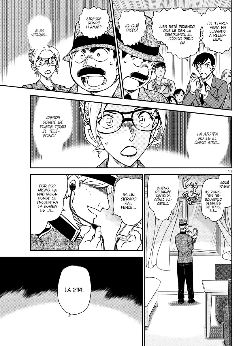Detective Conan capítulo 1096 página 11