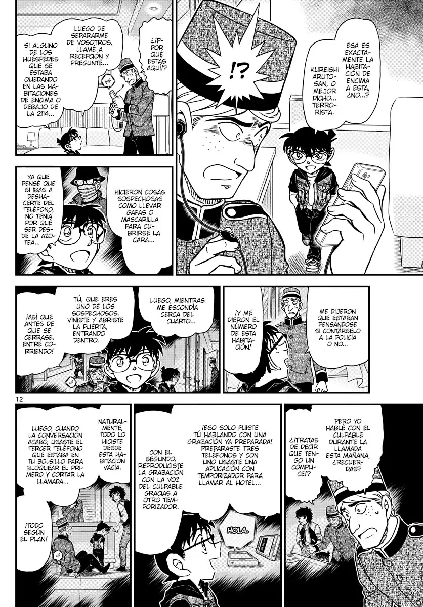 Detective Conan capítulo 1096 página 12