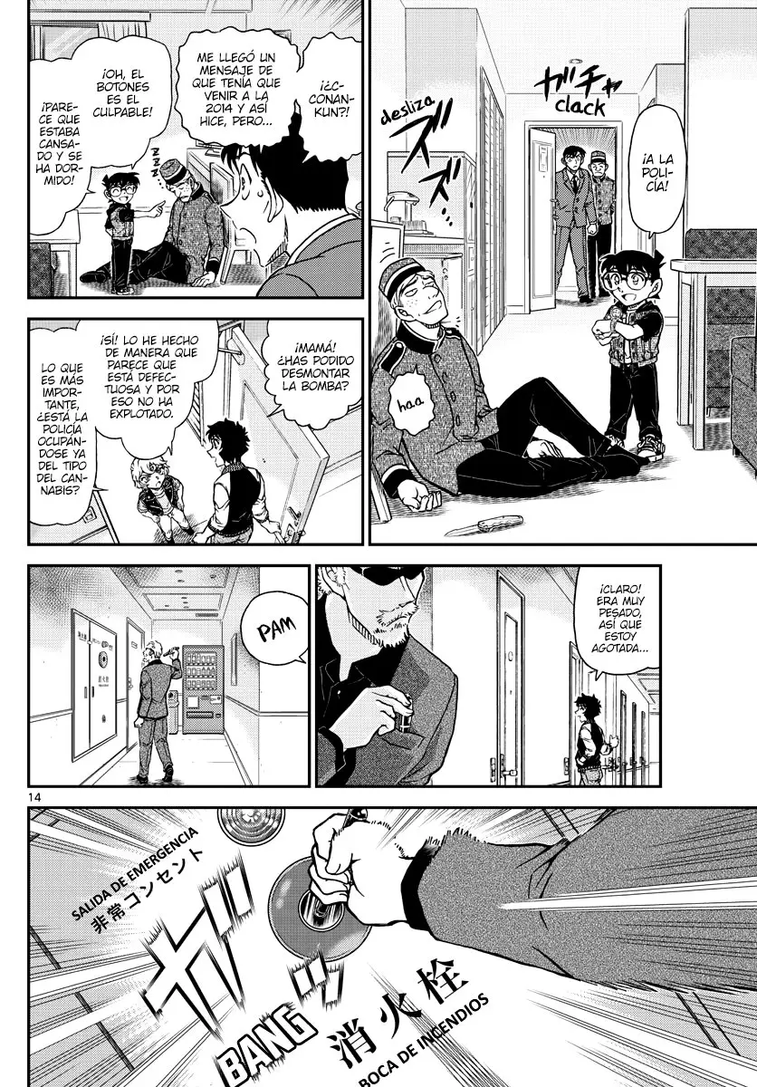 Detective Conan capítulo 1096 página 14