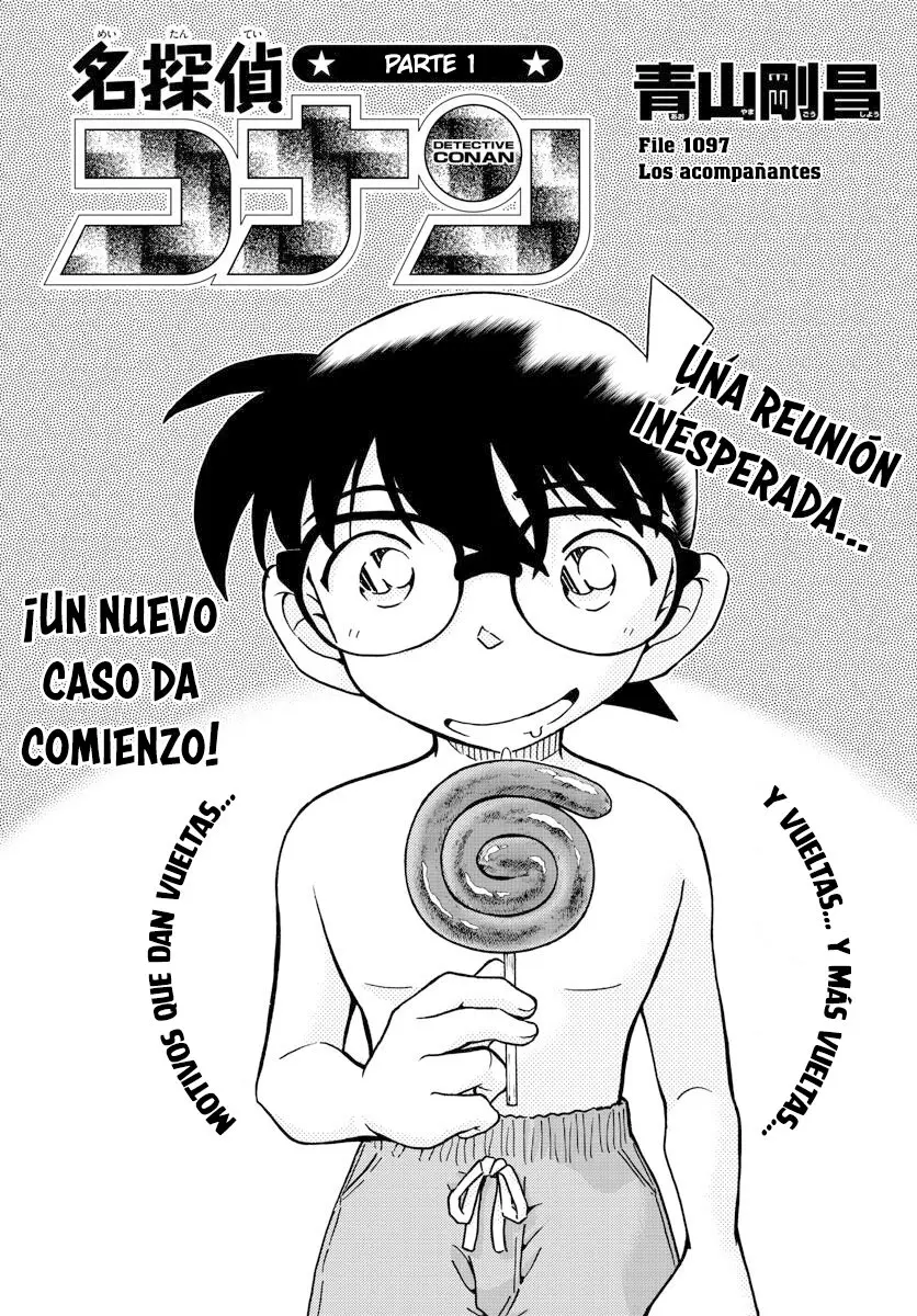 Detective Conan capítulo 1097 página 1