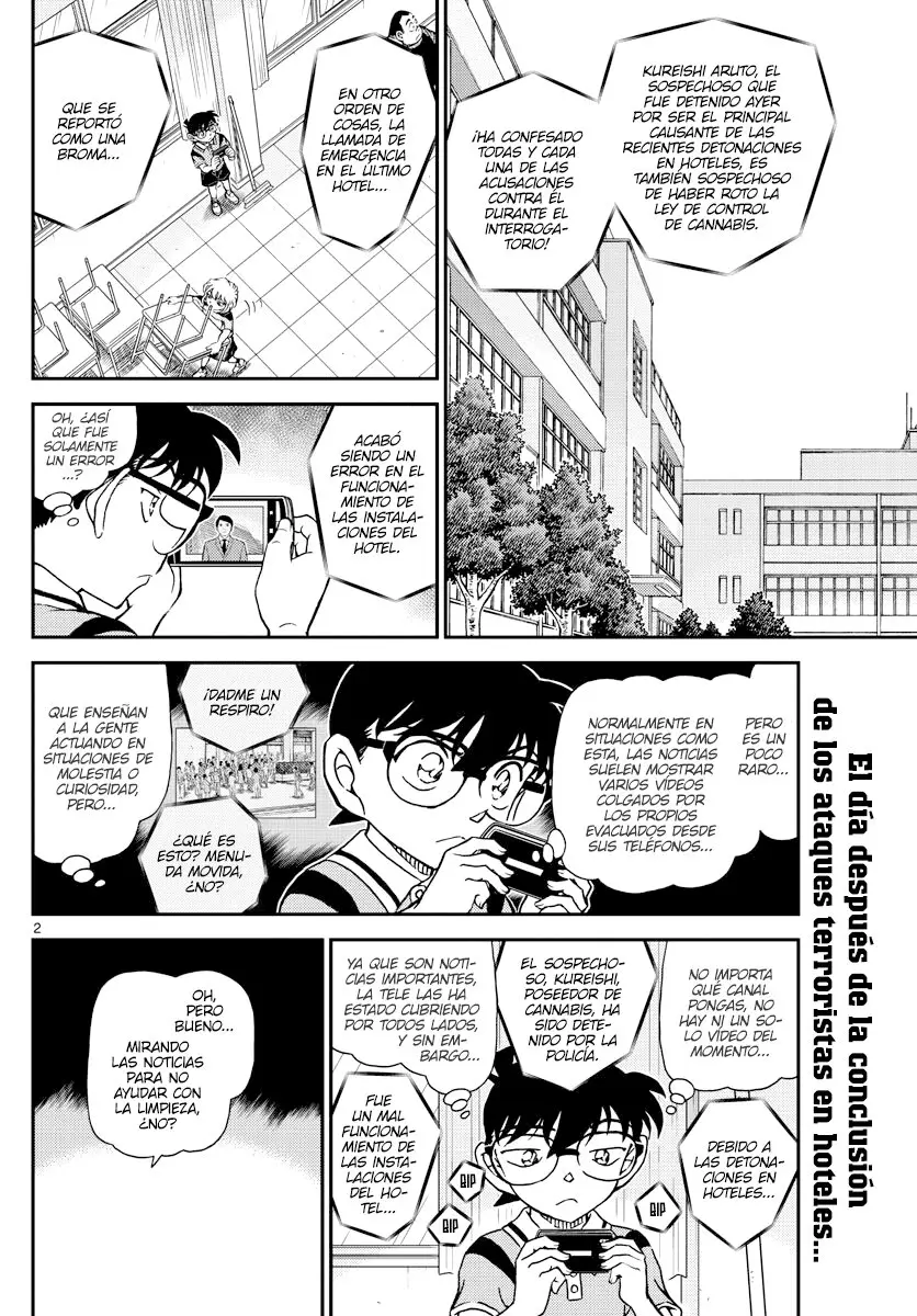 Detective Conan capítulo 1097 página 2