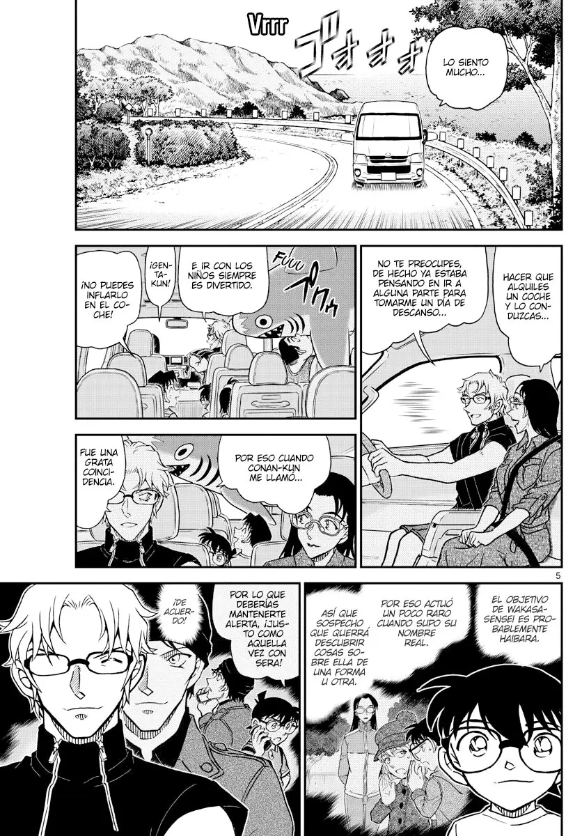 Detective Conan capítulo 1097 página 5