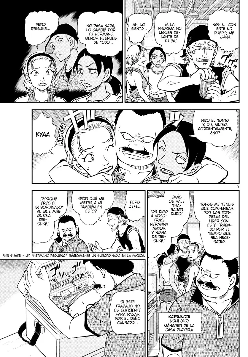 Detective Conan capítulo 1097 página 9