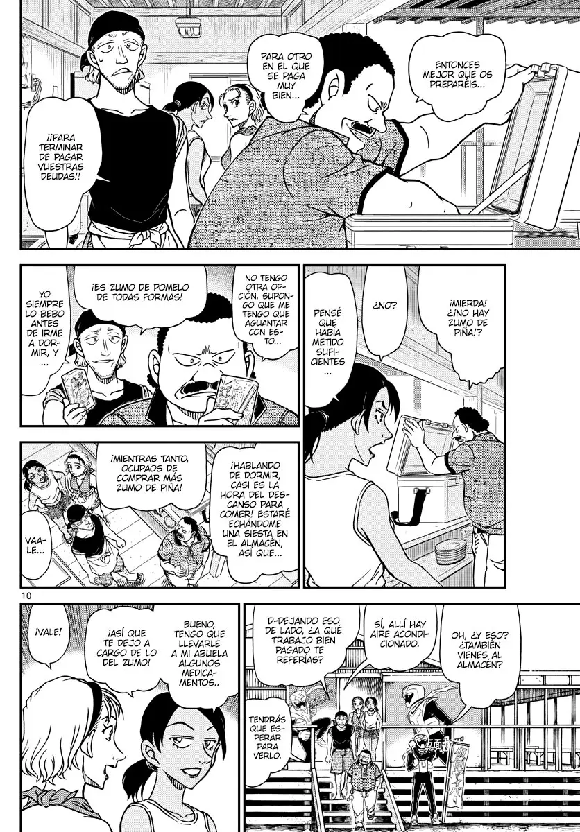Detective Conan capítulo 1097 página 10