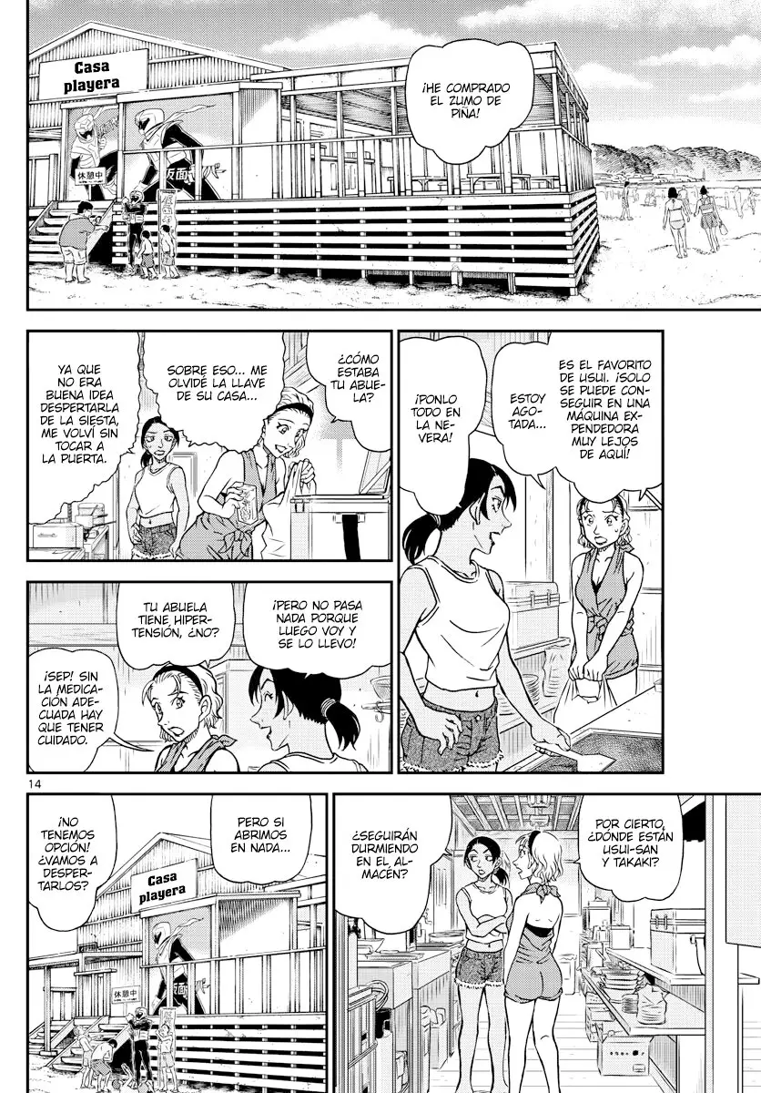 Detective Conan capítulo 1097 página 14