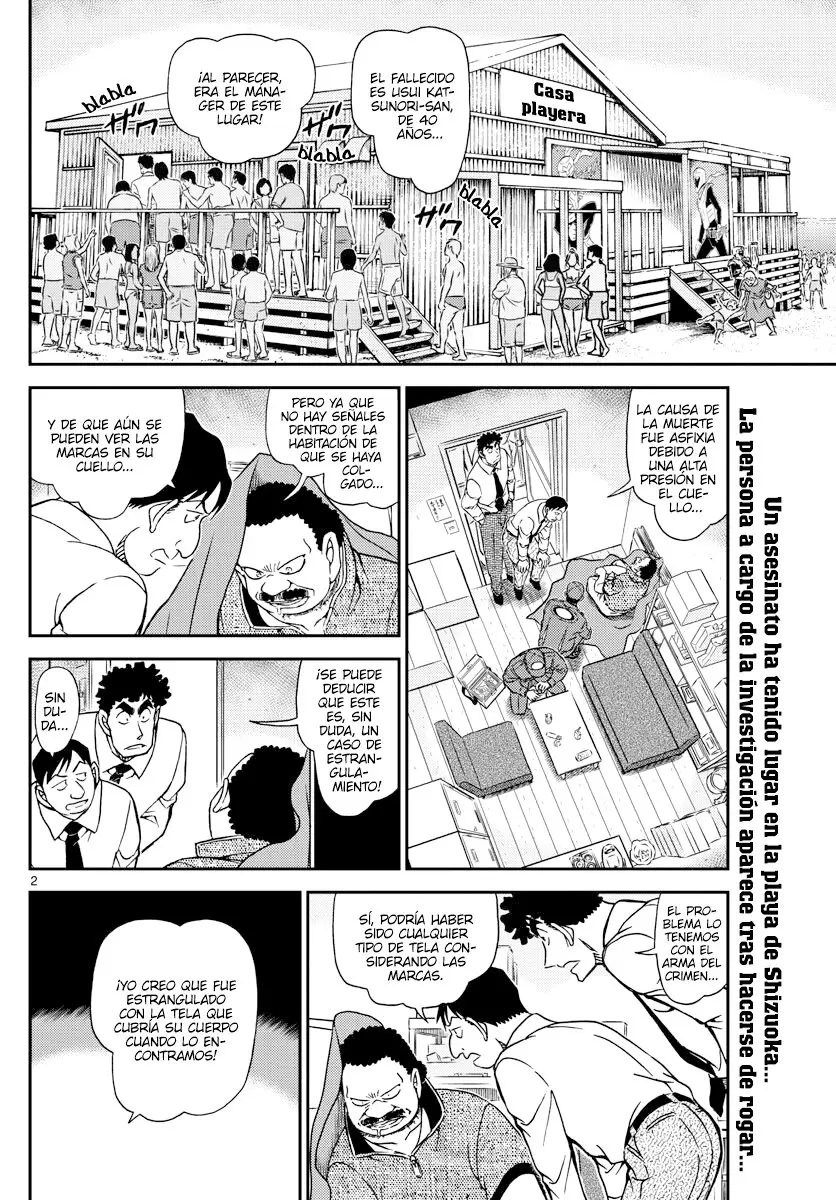 Detective Conan capítulo 1098 página 2